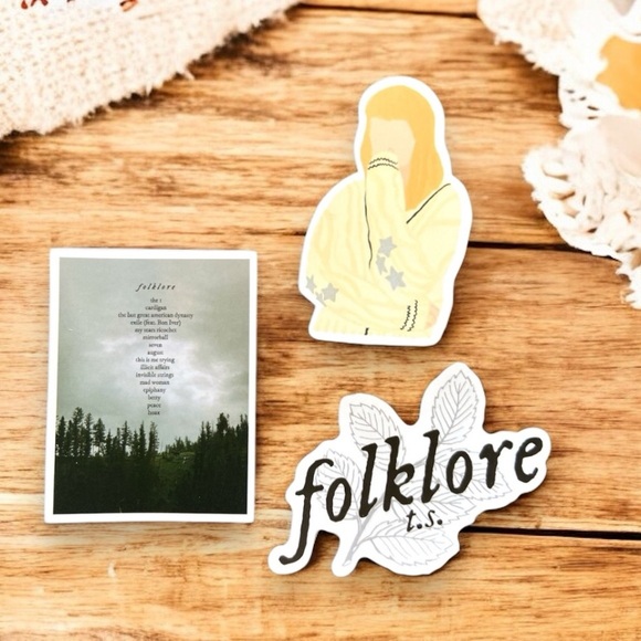 Taylor Swift Folklore Stickers - Picture 1 of 2